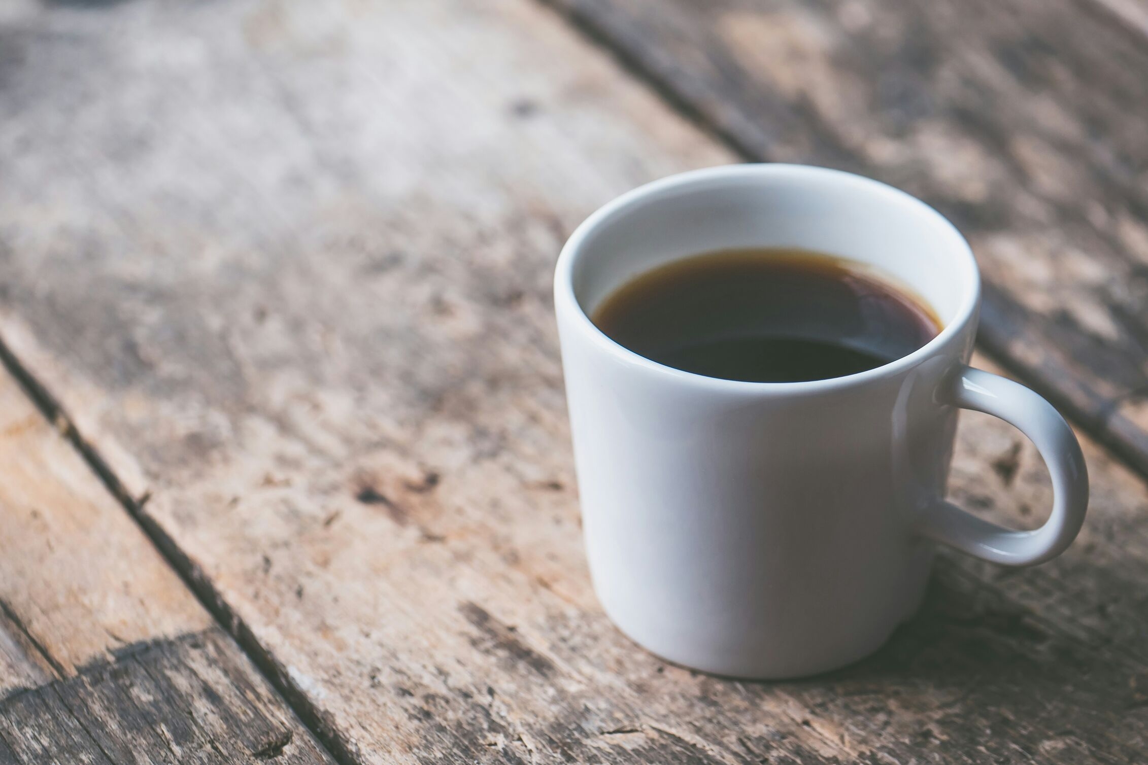 A cup of coffee.