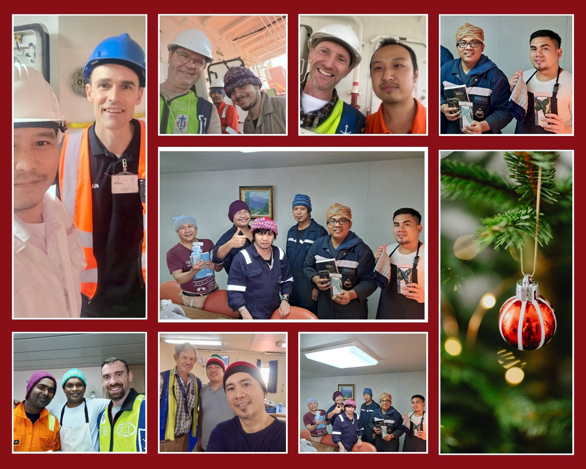 Christmas also for seafarers.